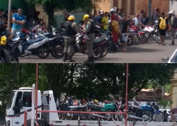 Operação fiscaliza veículos e registra mais de 130 atos de infrações de trânsito em Piripiri