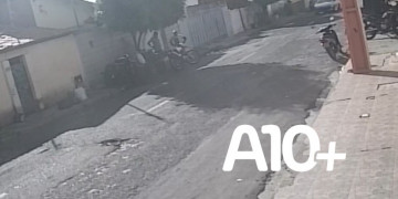 Vídeo mostra momento em que dono de oficina é baleado em Teresina; ASSISTA!