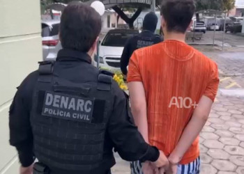 Filho de ex-deputado é preso em operação contra o tráfico de drogas no Piauí; médica está foragida