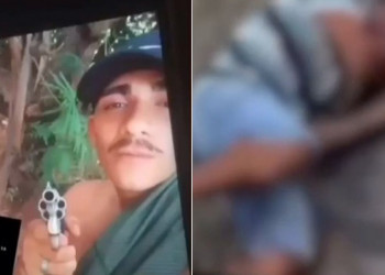 Vídeo mostra exato momento em que homem é executado a tiros por “rivais” em Teresina