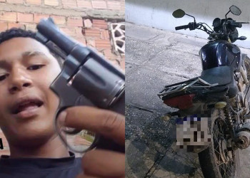 Suspeito de assassinar idosa na frente dos familiares é preso com motocicleta roubada no Piauí