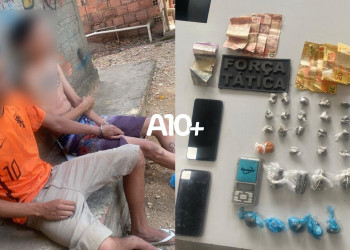 Três homens são presos pela polícia com drogas na zona Sul de Teresina