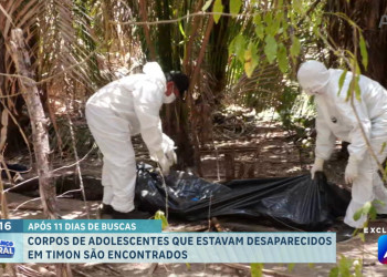 Corpos de adolescentes que estavam desaparecidos em Timon são encontrados