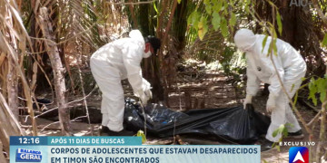 Corpos de adolescentes que estavam desaparecidos em Timon são encontrados