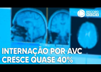 Número de brasileiros internados por AVC aumenta 40% em nove anos