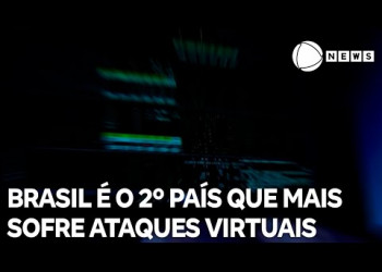 Brasil x Crime: país é o 2º mais atingido por ataques virtuais