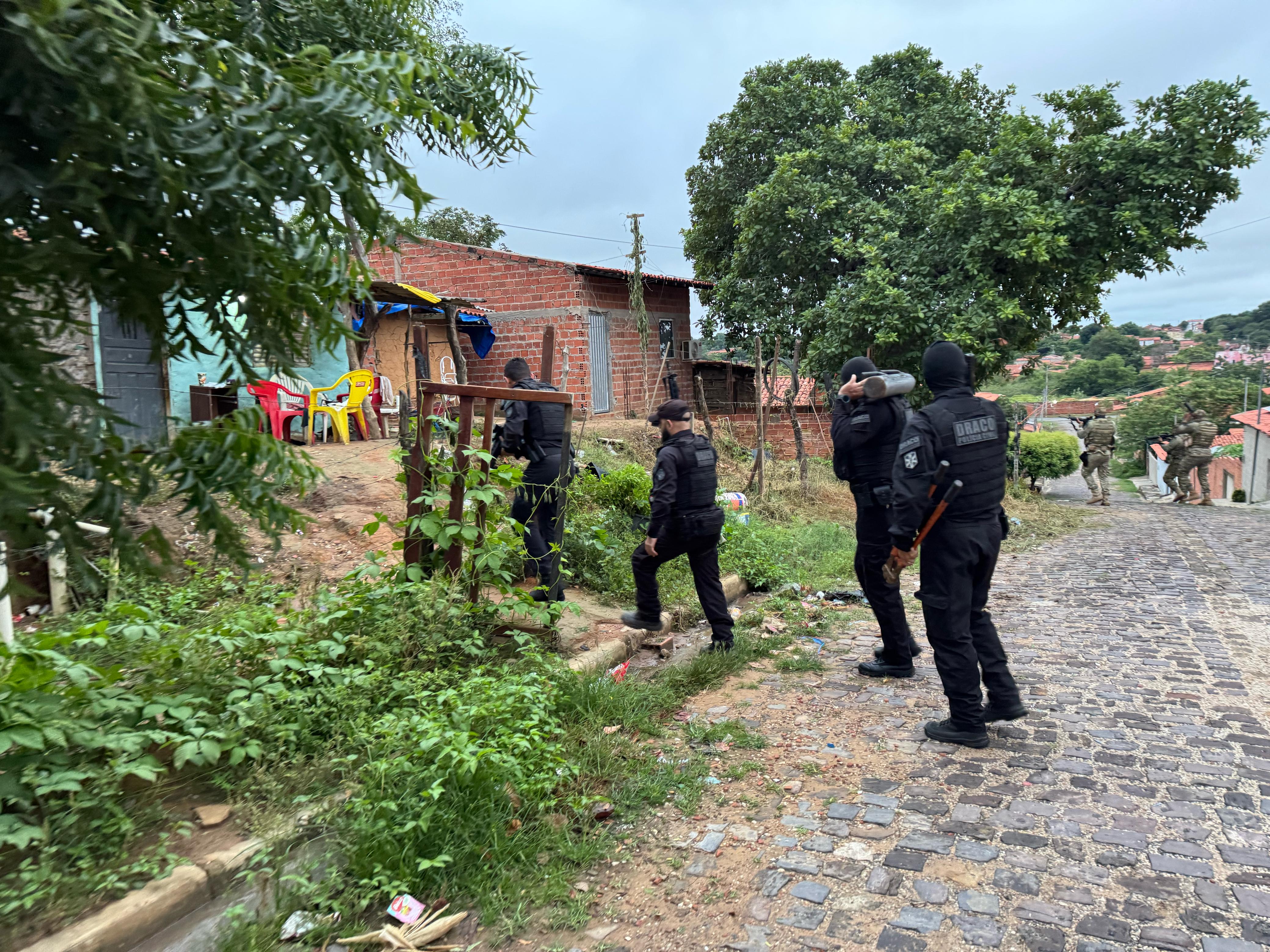 Operação do Draco na zona Sul de Teresina