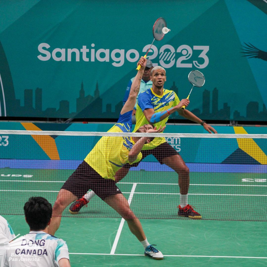 Piauienses são destaques pelo Badminton no Pan-Americano 2023 e conquistam prata histórica