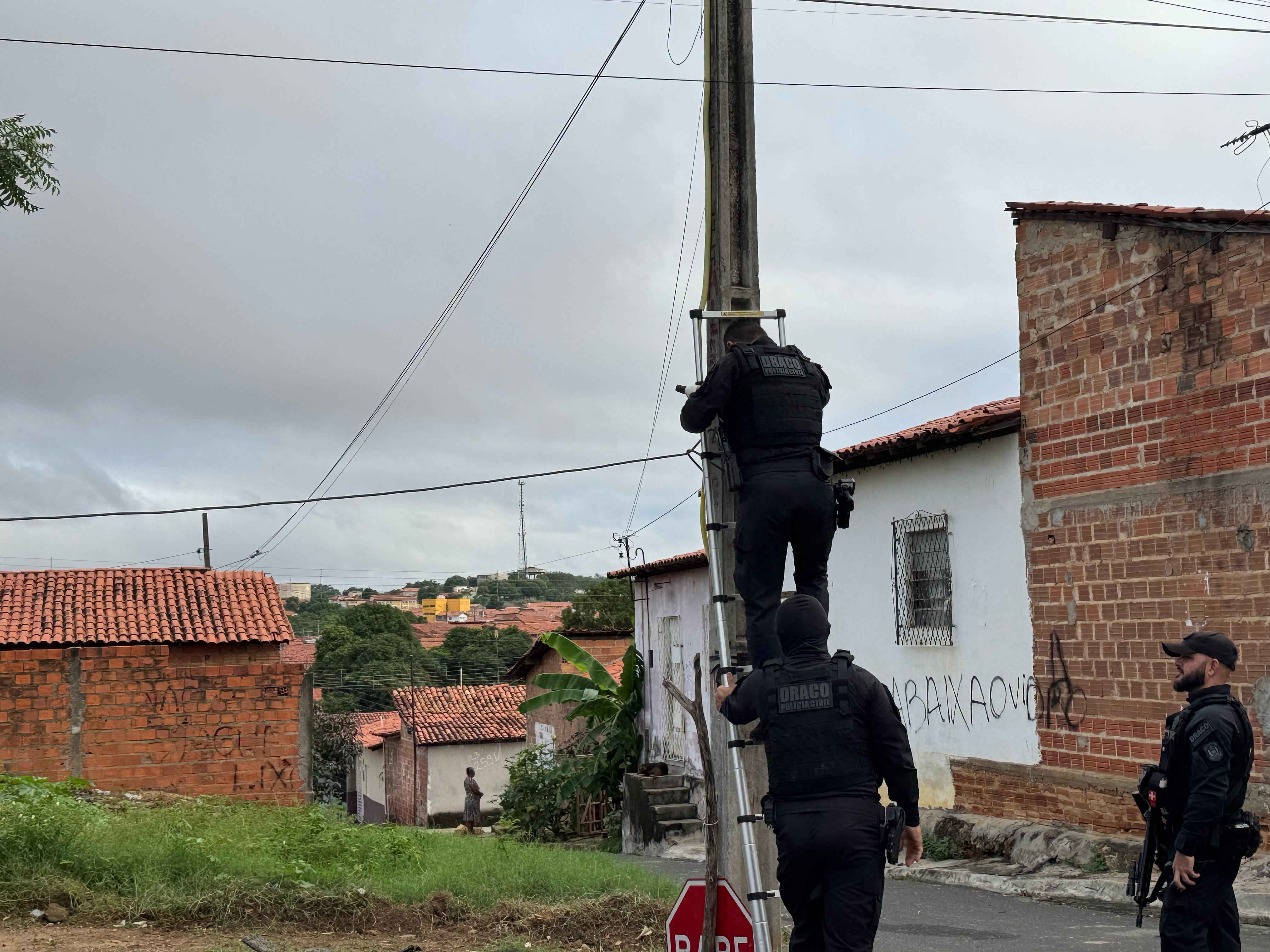 Operação do Draco na zona Sul de Teresina