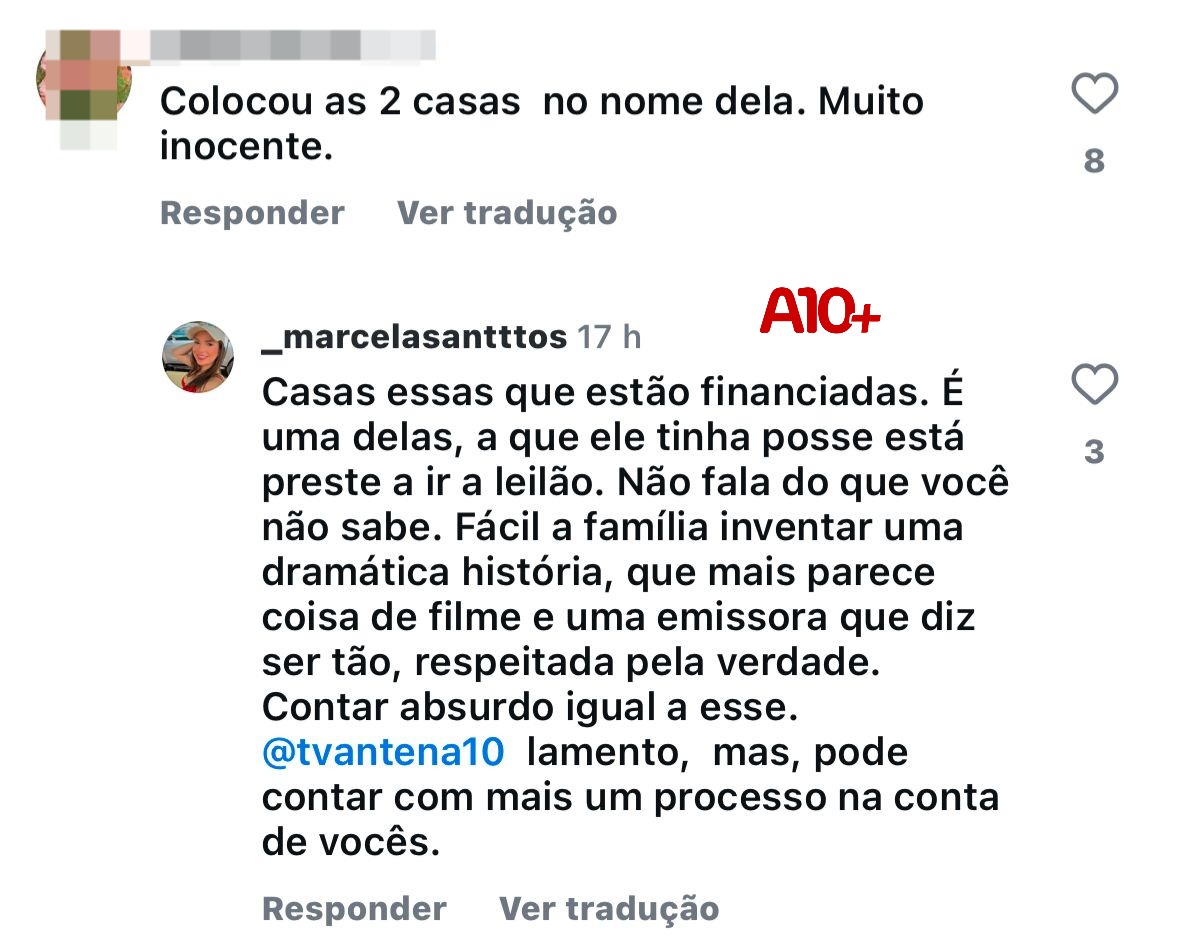 Marcella Santos se posicionou pelas redes sociais