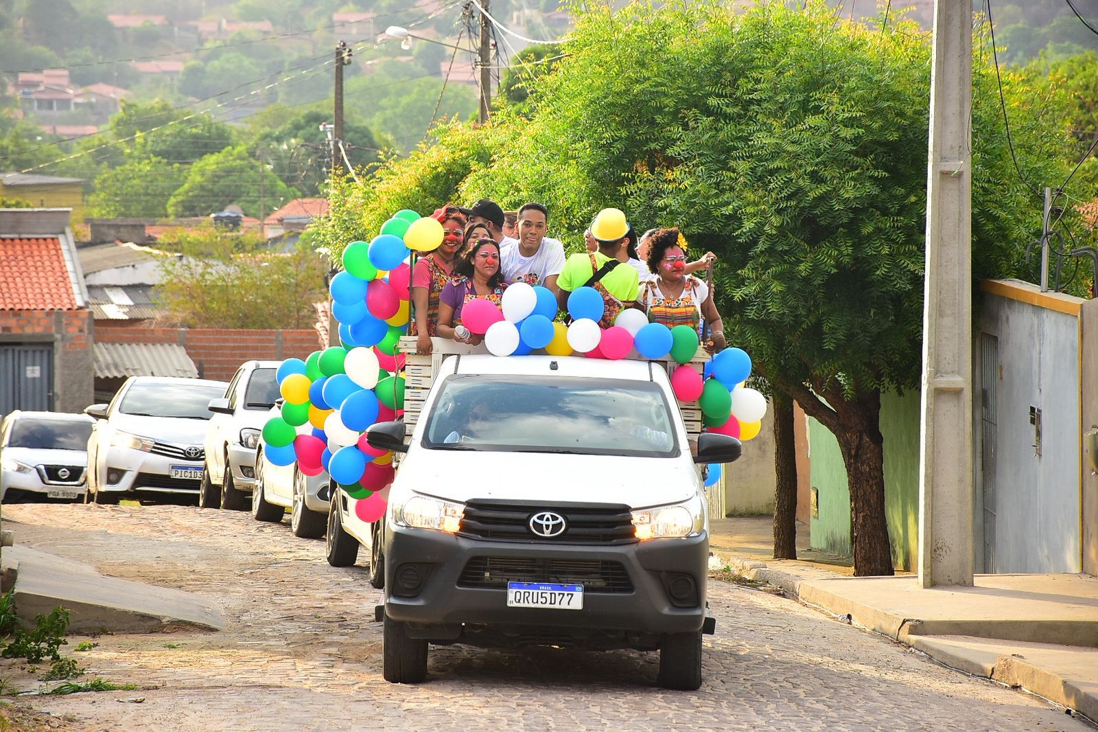 Vereador Felipe Vieira executa projeto “Brincadeira de Criança” em bairros de Floriano, no Piauí