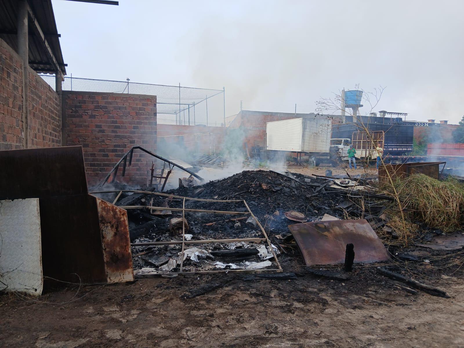 Incêndio zona Sul