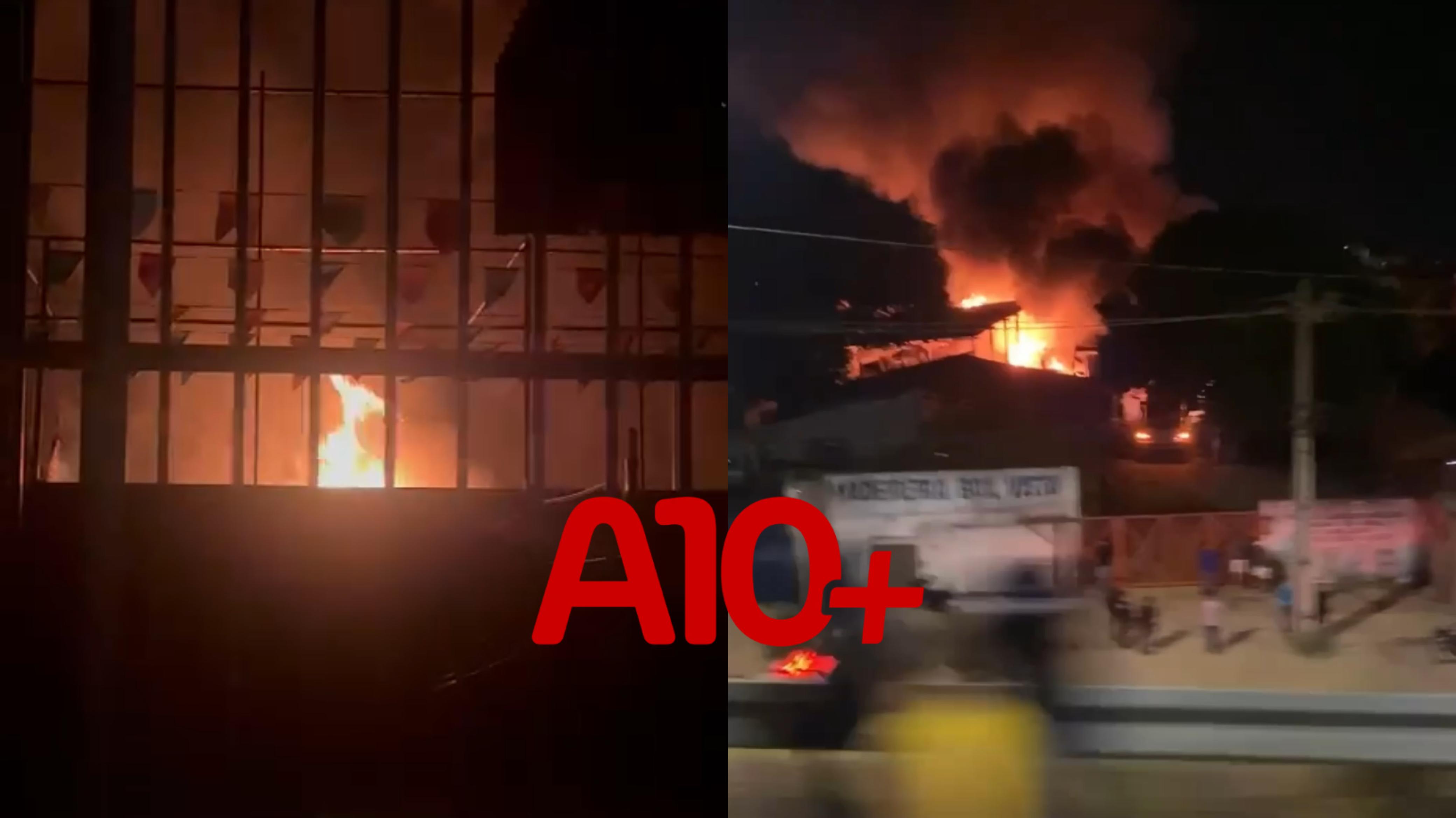 Incêndio zona Sul