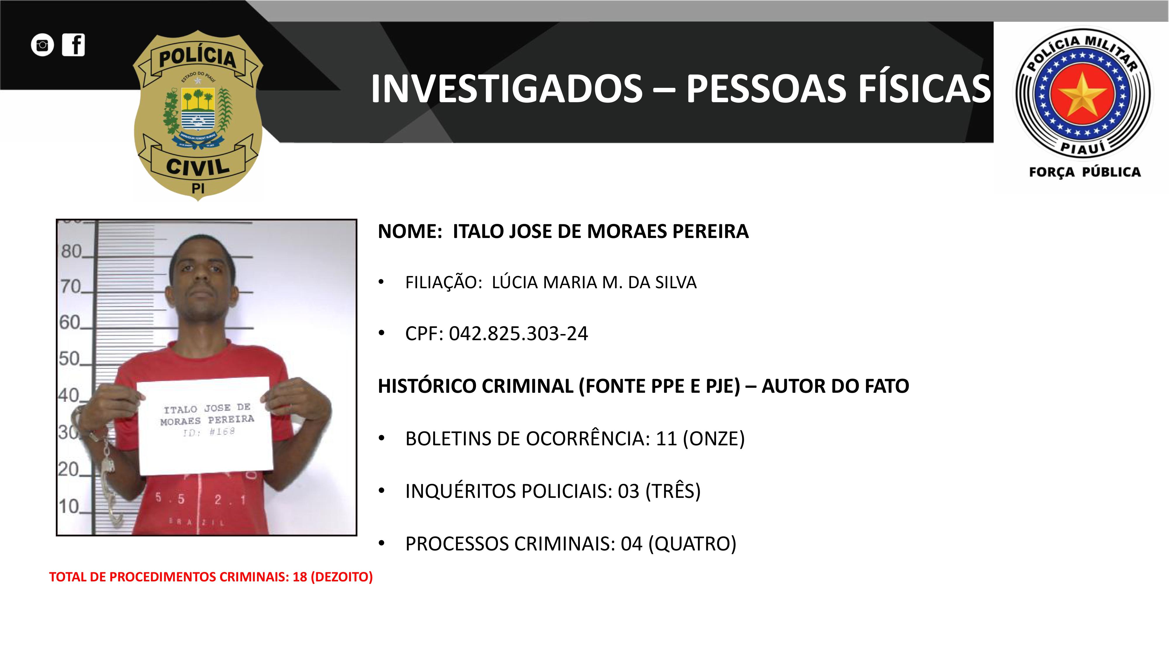 Organograma divulgado pela Polícia Civil do Piauí