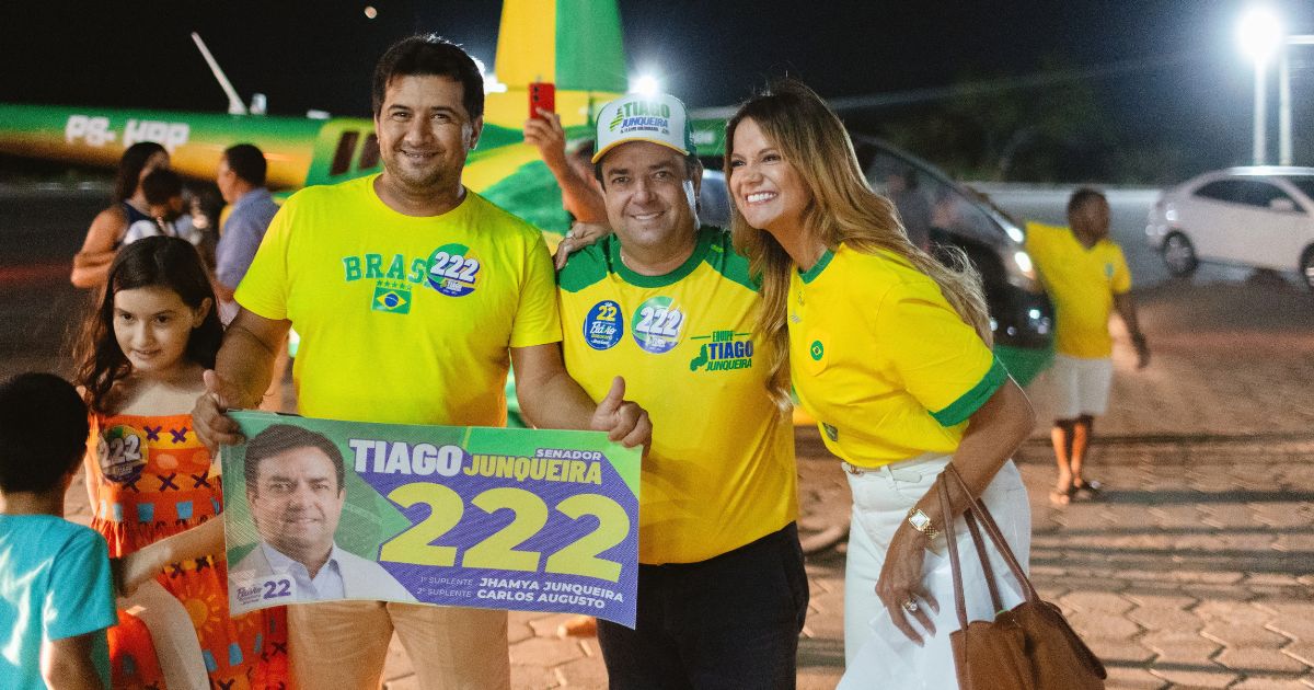 Tiago Junqueira participa de motocarreata em Piripiri e Piracuruca