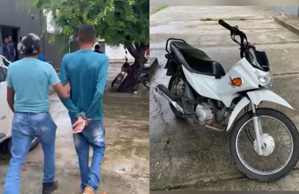 Foragido Da Justi A Faccionado Do Bonde Dos Preso Com Moto Roubada Em Teresina Pol Cia