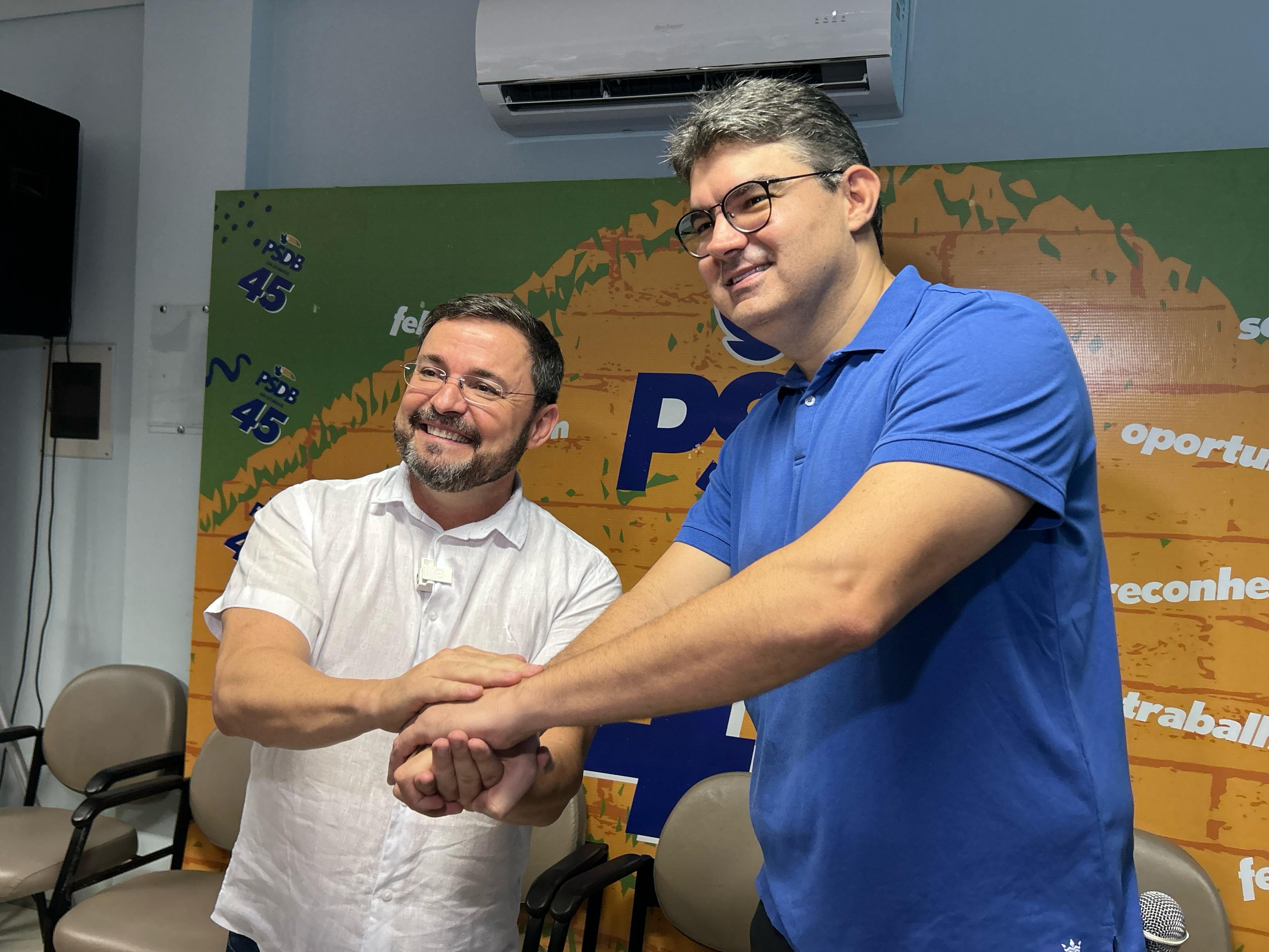PSDB anuncia apoio a Fábio Novo