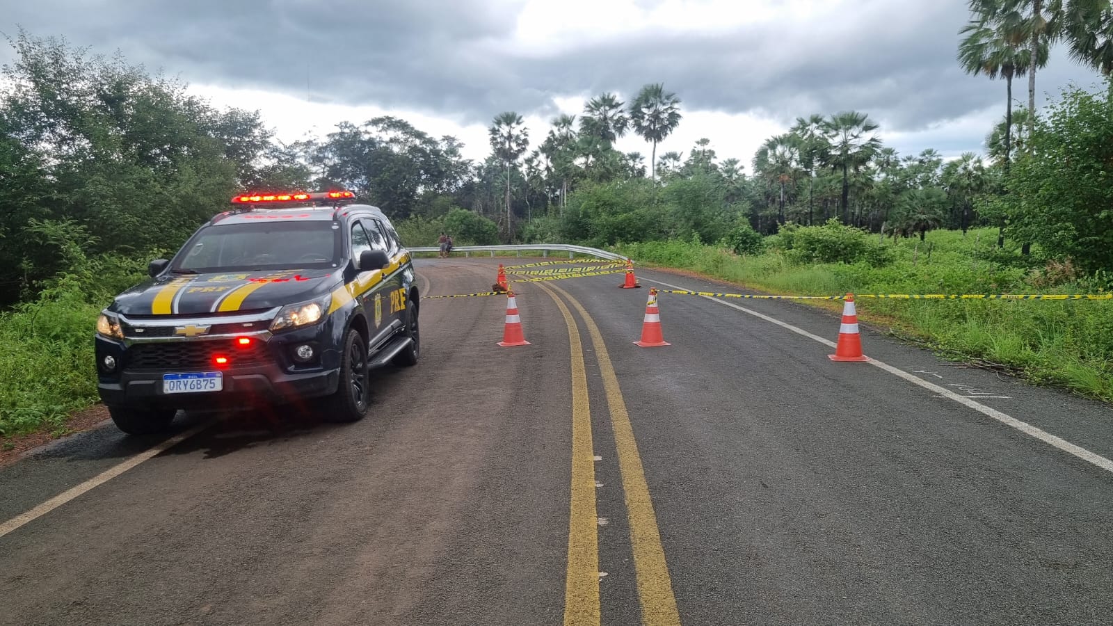 Ponte na BR-222, no Piauí, continua interditada sob risco de desmoronamento após cheia em rio