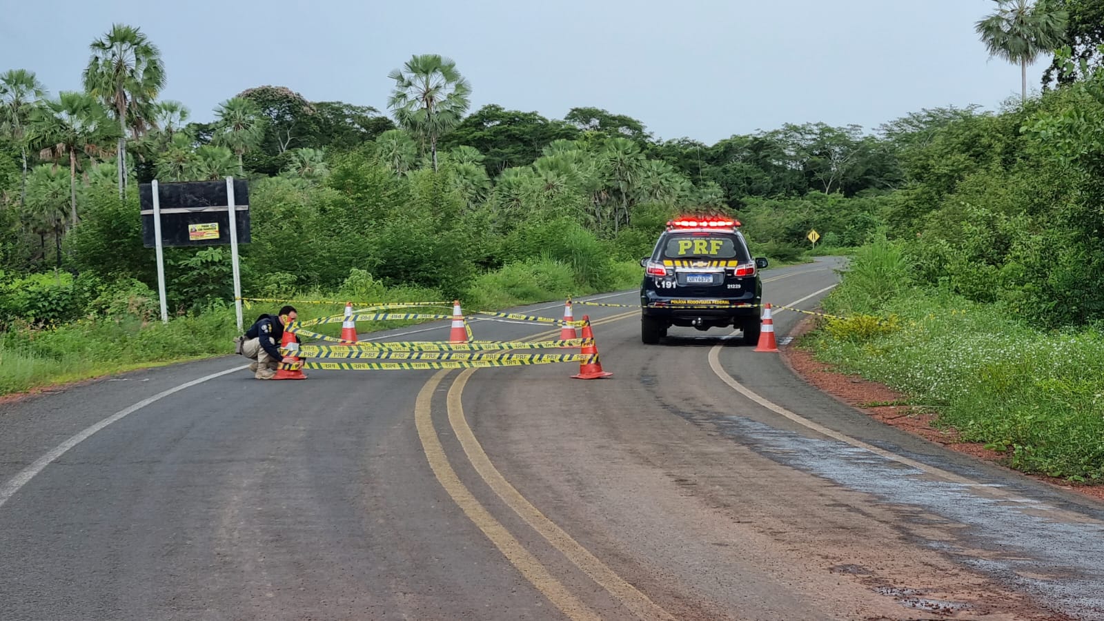 Ponte na BR-222, no Piauí, continua interditada sob risco de desmoronamento após cheia em rio