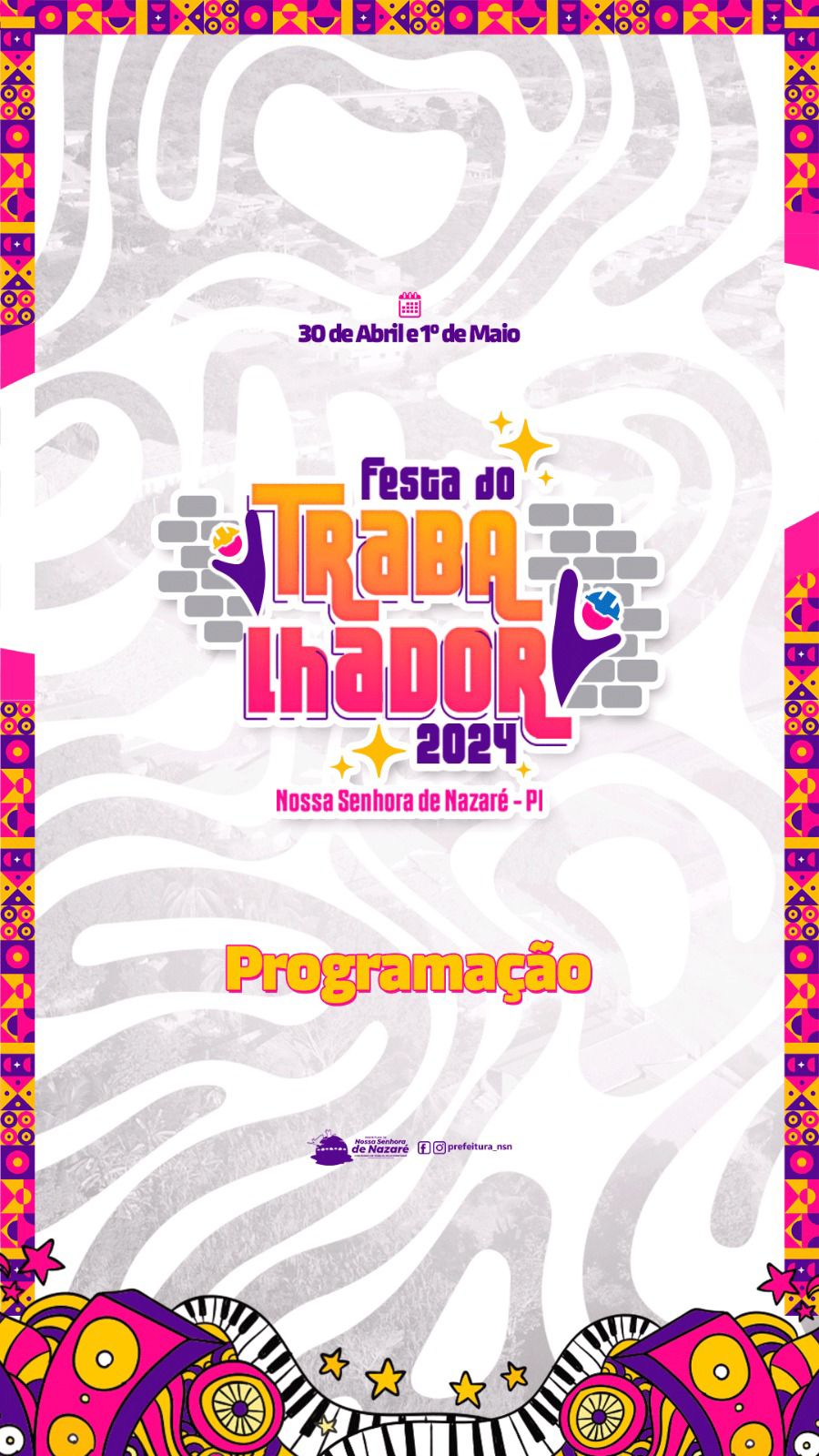 Programação em Nossa Senhora de Nazaré-PI