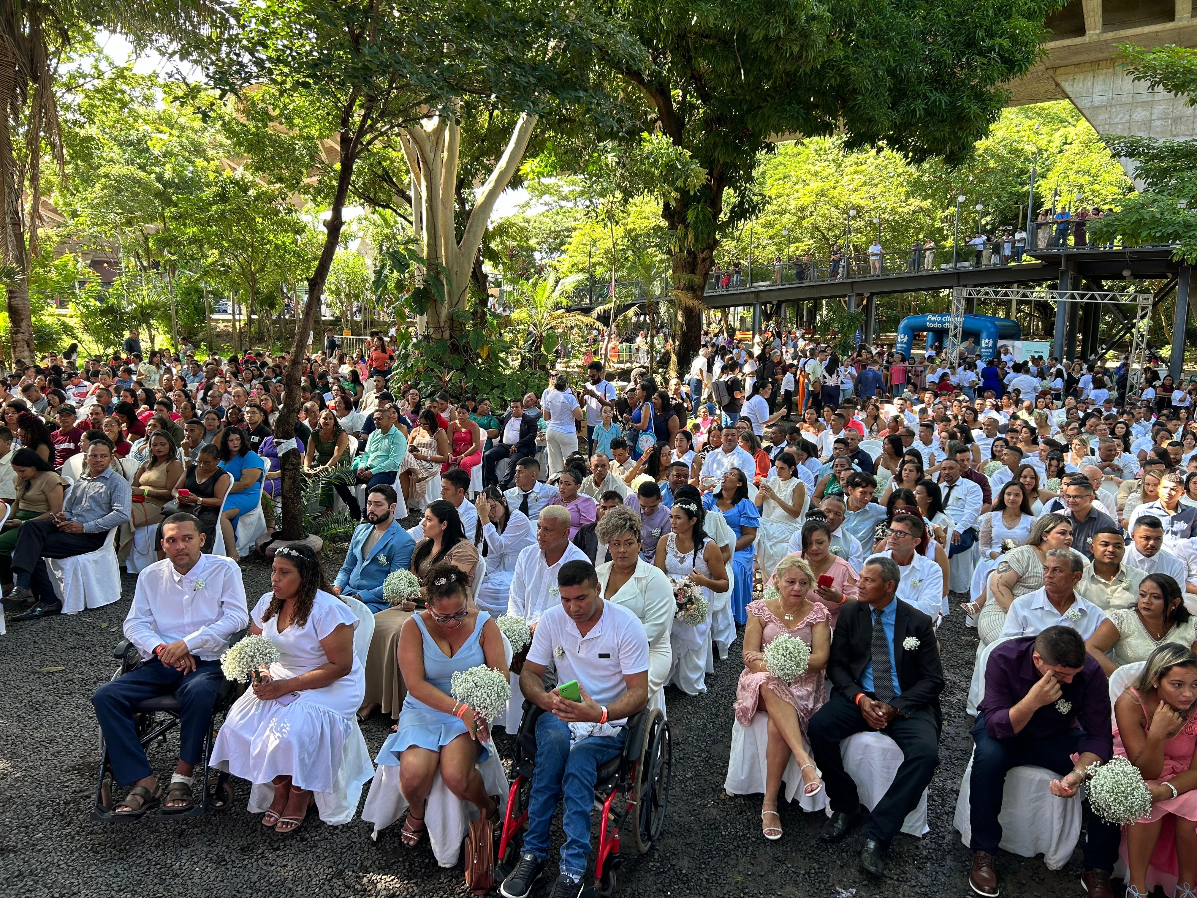 Casamento comunitário em Teresina