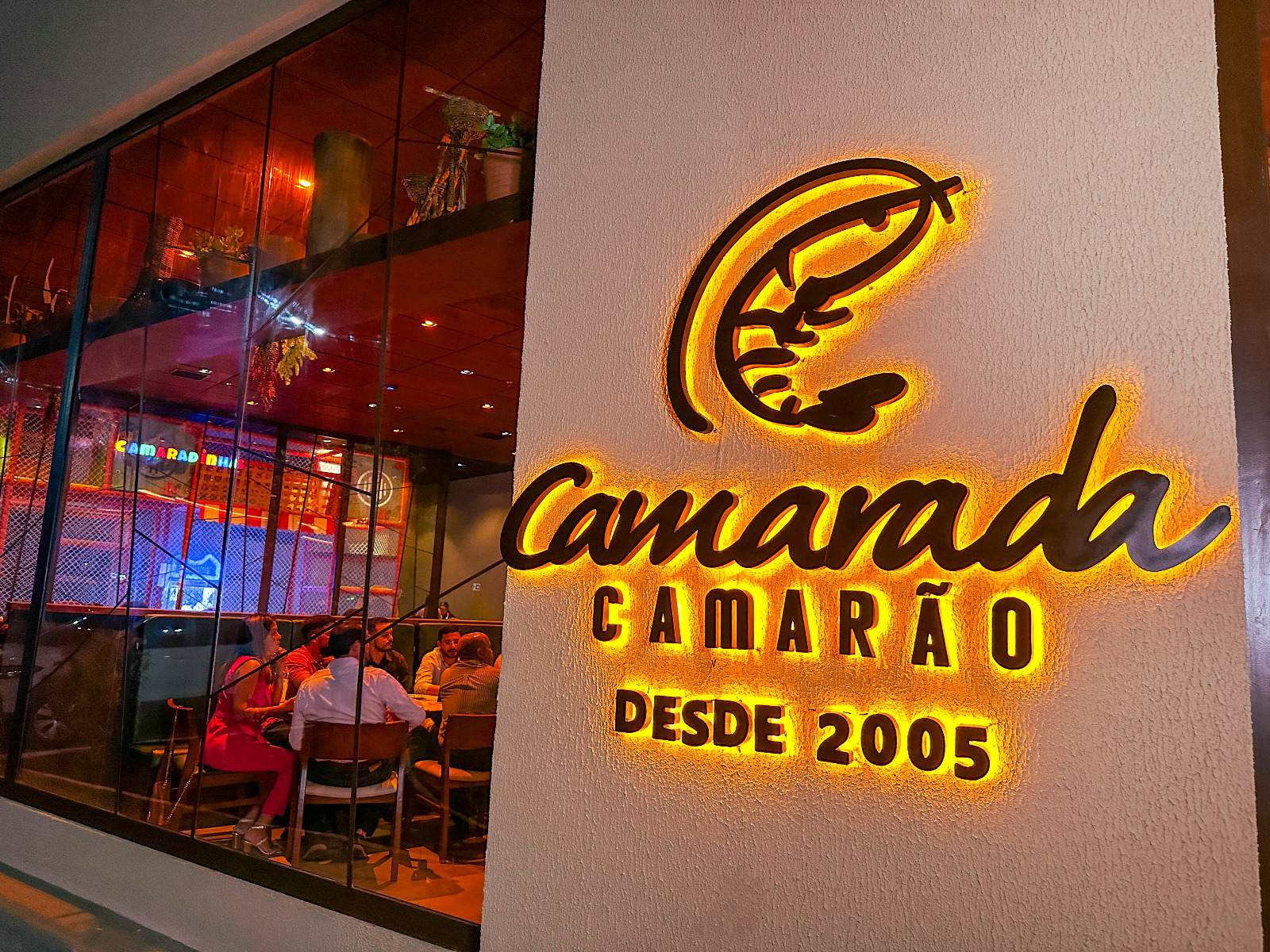 Coquetel de inauguração do restaurante Camarada Camarão no Shopping Rio Poty