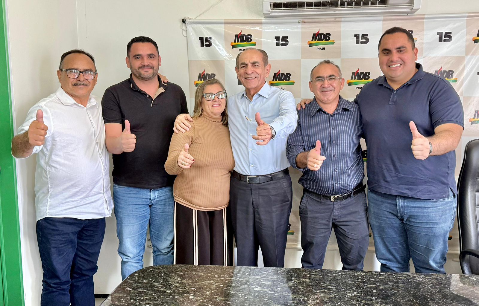 PSD e MDB seguem firmes na parceria para a eleição de senadores