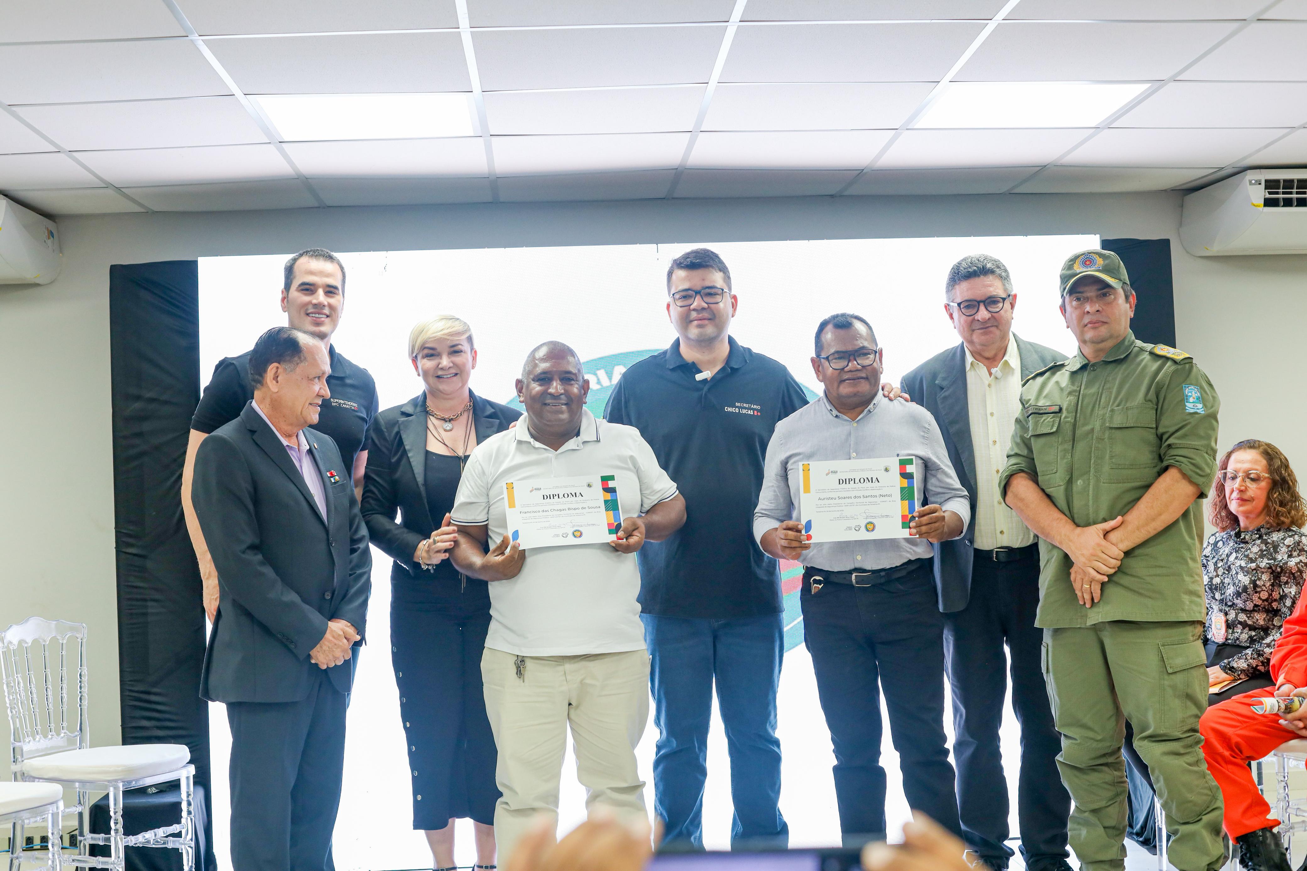 Posse da nova Diretoria Executiva dos Conselhos Territoriais de Segurança Pública de Teresina