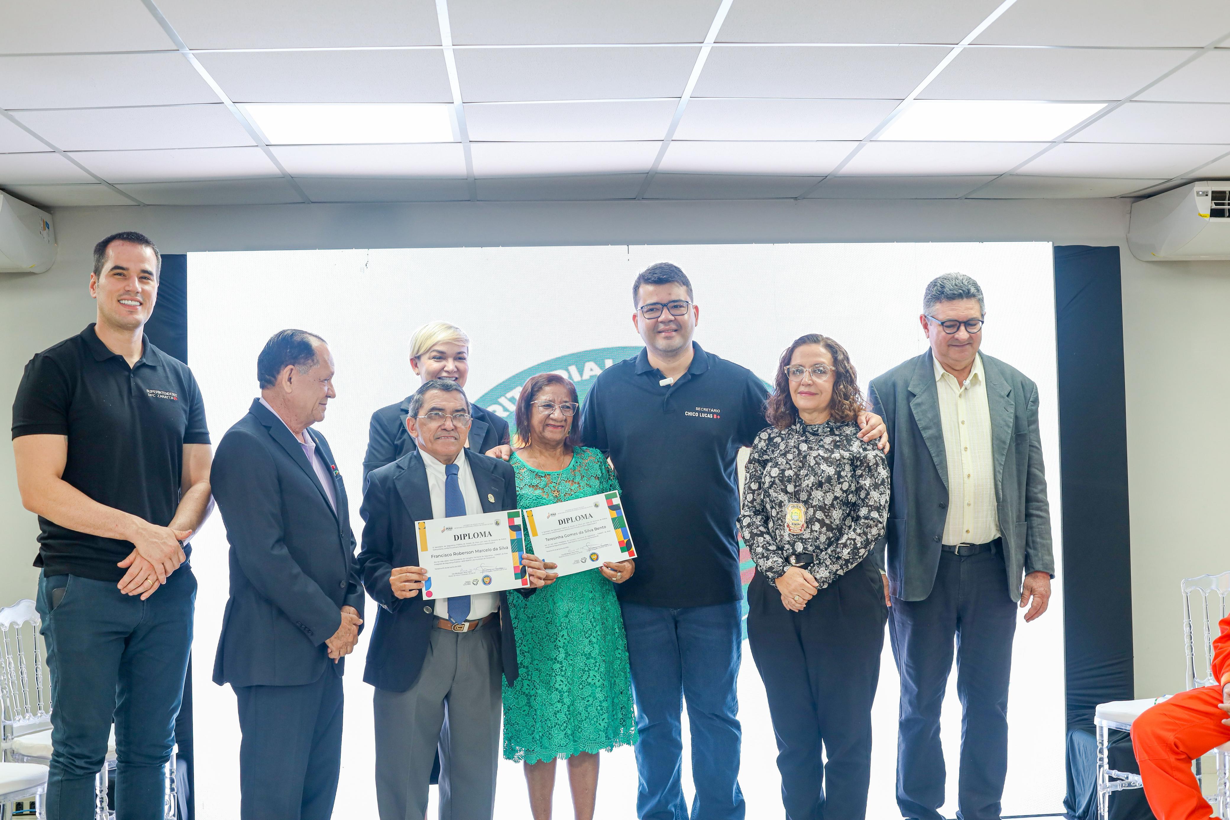 Posse da nova Diretoria Executiva dos Conselhos Territoriais de Segurança Pública de Teresina