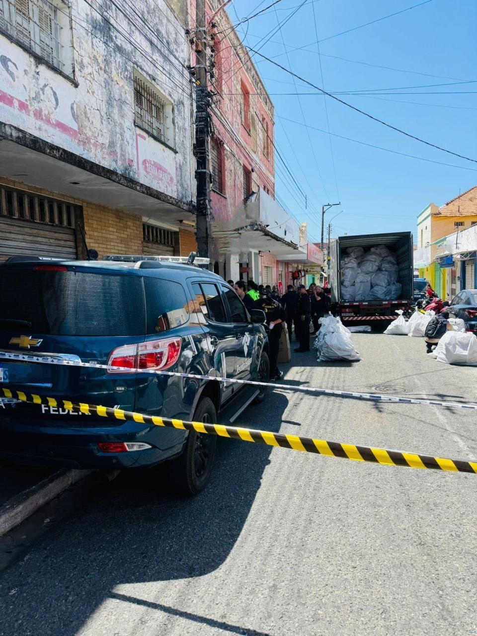 Receita Federal deflagra operação no combate à pirataria, contrabando e ao descaminho no Centro de Parnaíba