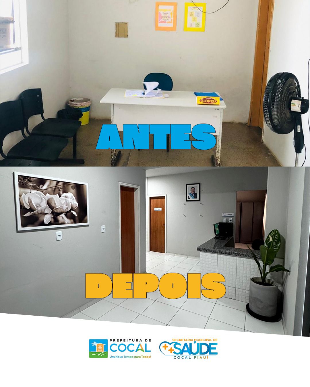 Cocal inaugura reforma e ampliação do CAPS, oferecendo espaço moderno e acolhedor para a saúde mental