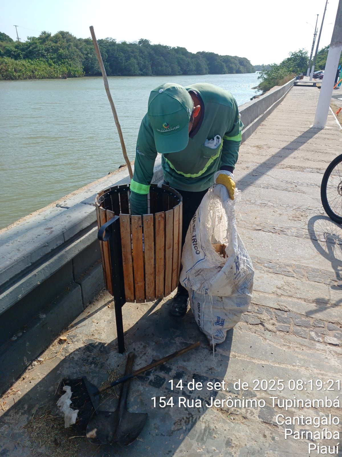 Mutirão de limpeza em Parnaíba
