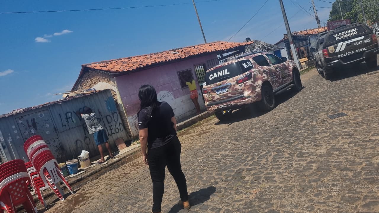 Duas mulheres são presas por tráfico de drogas durante operação policial em Floriano