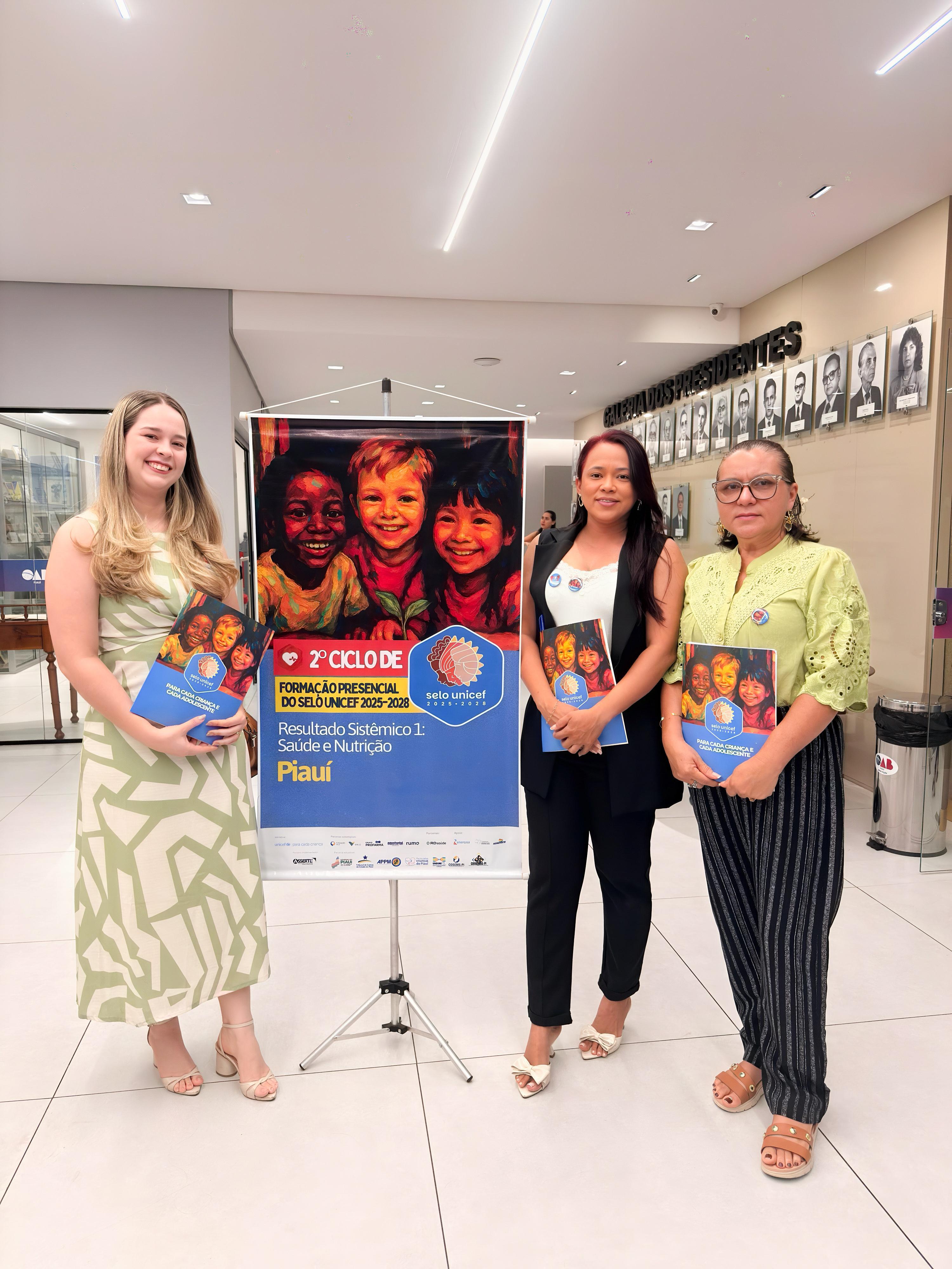 União integra debates do 2º Ciclo de Formação do Selo UNICEF com foco em saúde, educação e equidade