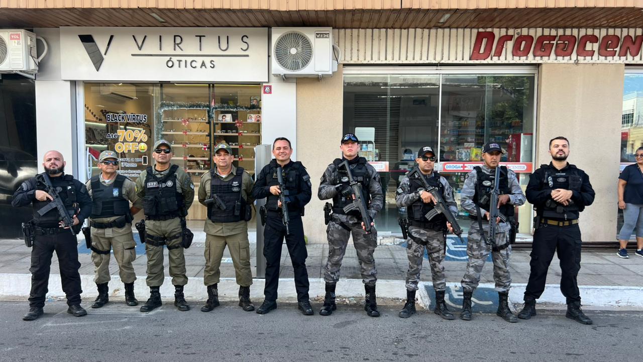 Ação policial em Parnaíba