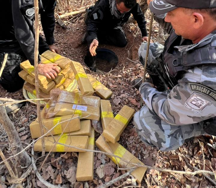 Operação no litoral do Piauí apreende grande quantidade de drogas em dois dias e desarticula ponto de armazenamento em área rural