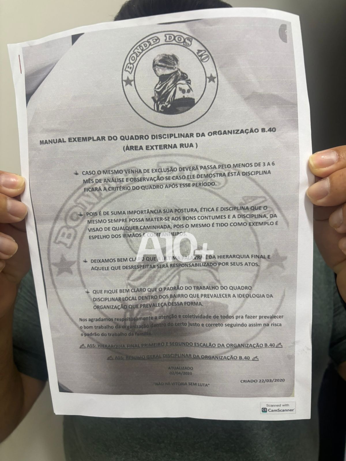 Manual do Bonde dos 40