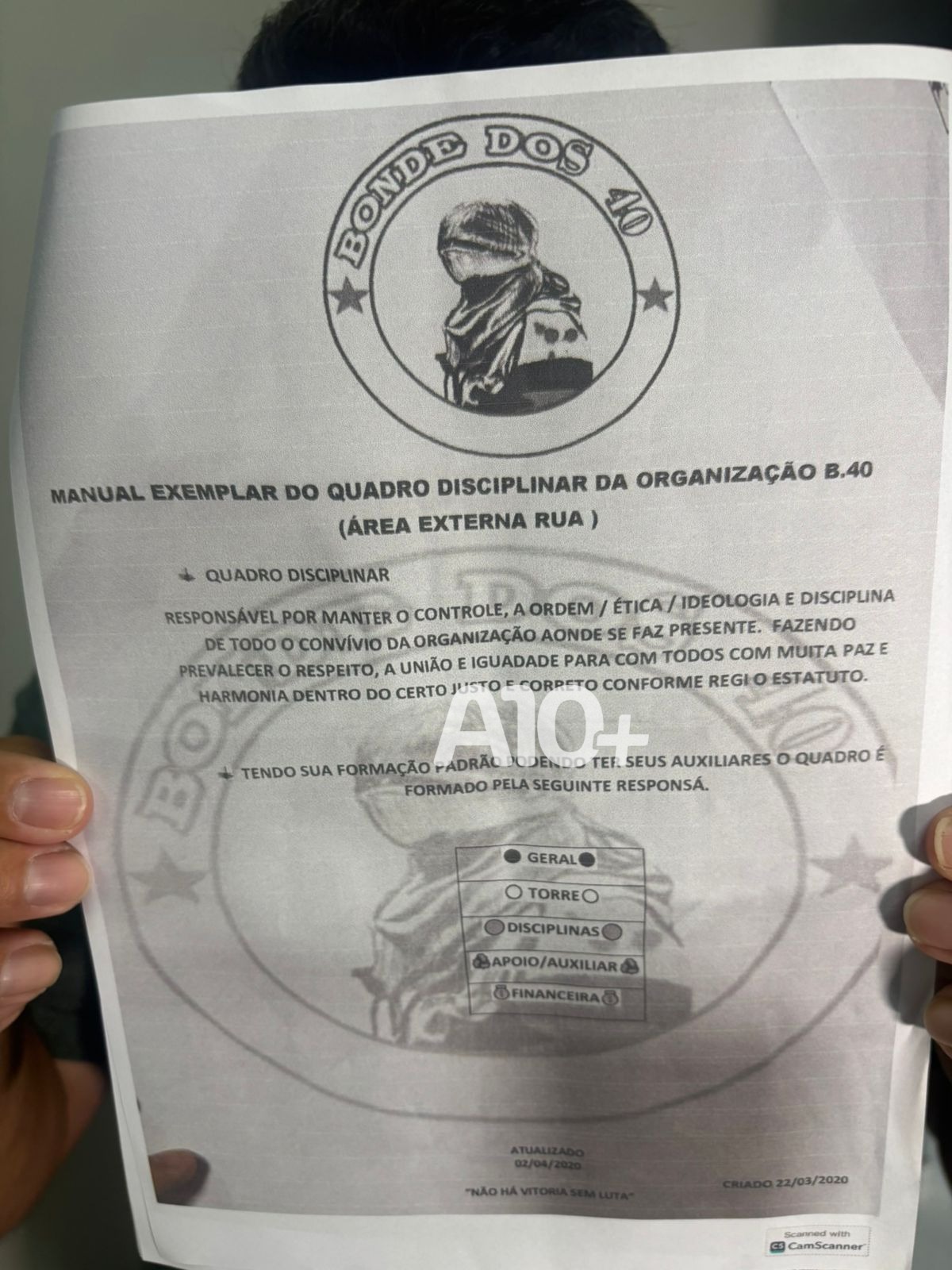 Manual do Bonde dos 40