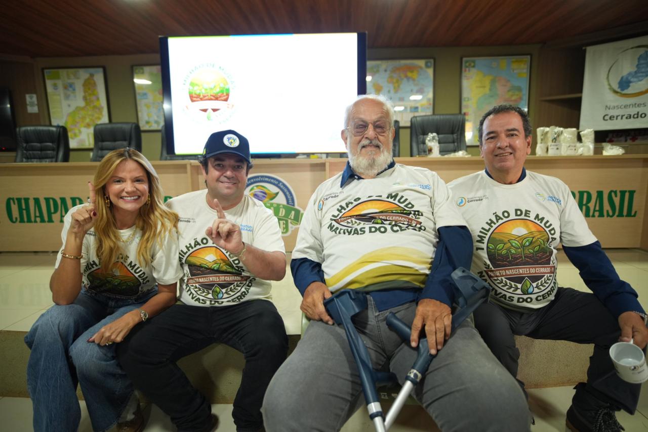 Instituto Ibramar e Fazenda Chapada Grande plantam muda simbólica que marca 1 milhão de árvores em ação de recuperação ambiental