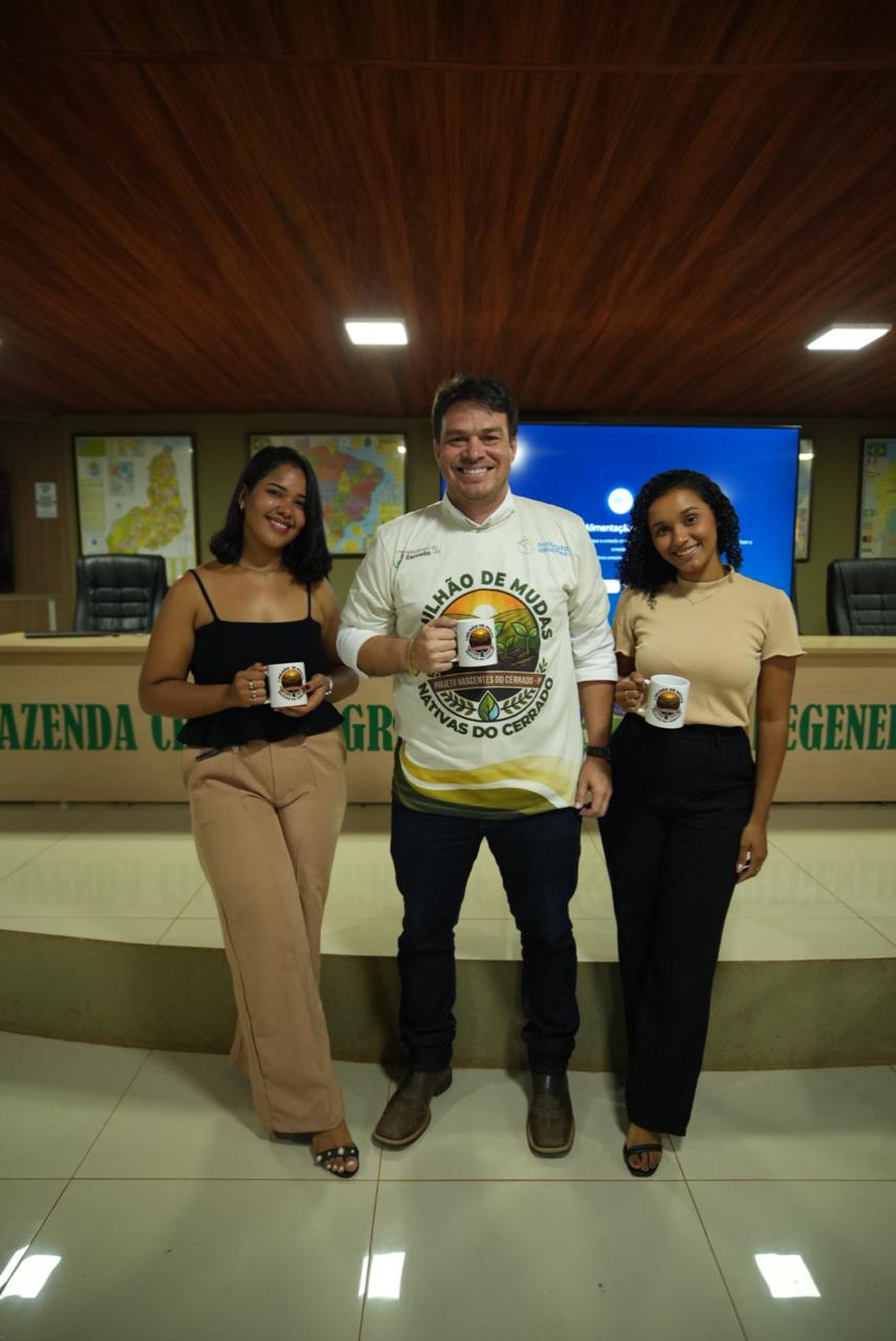 Instituto Ibramar e Fazenda Chapada Grande plantam muda simbólica que marca 1 milhão de árvores em ação de recuperação ambiental