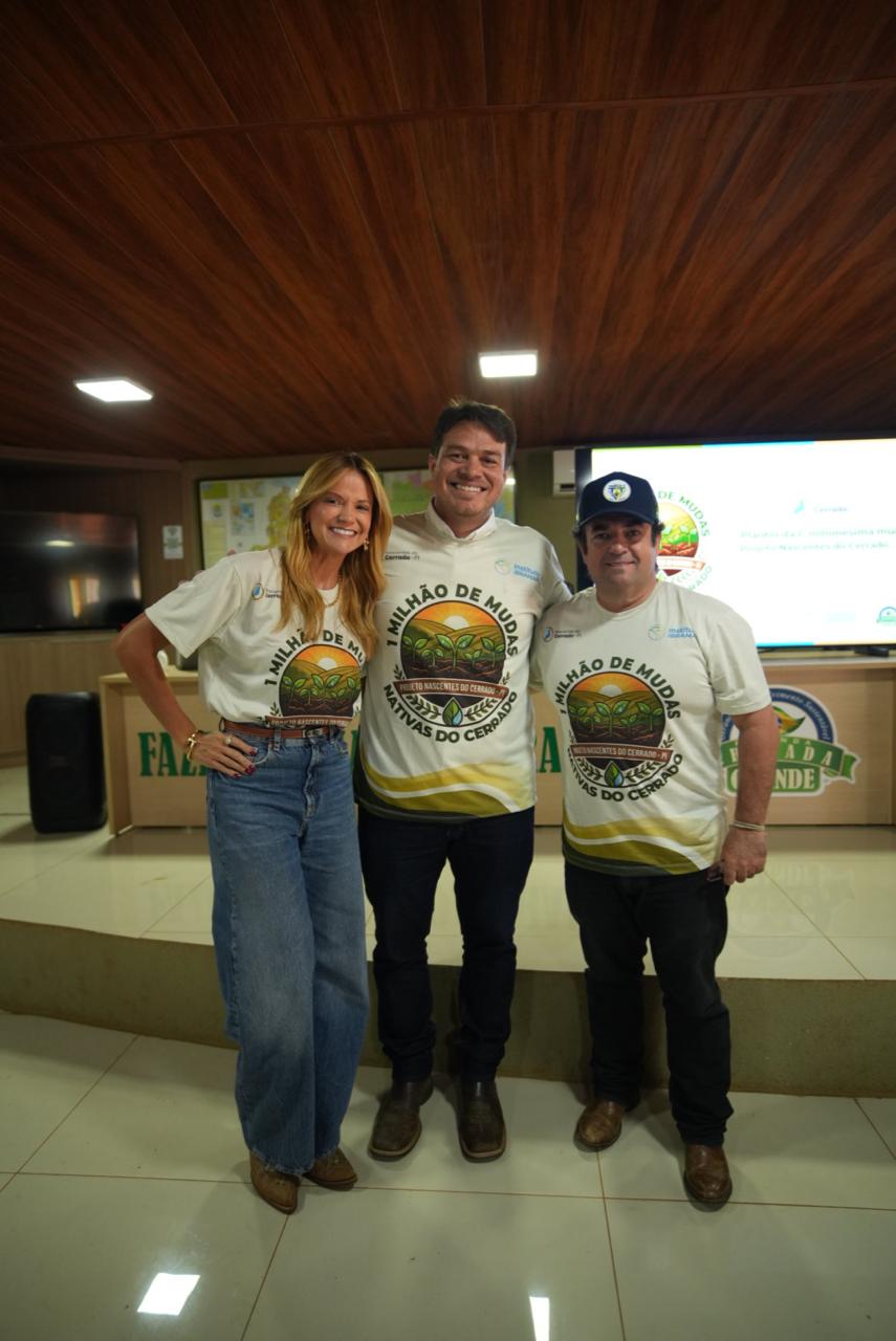 Instituto Ibramar e Fazenda Chapada Grande plantam muda simbólica que marca 1 milhão de árvores em ação de recuperação ambiental