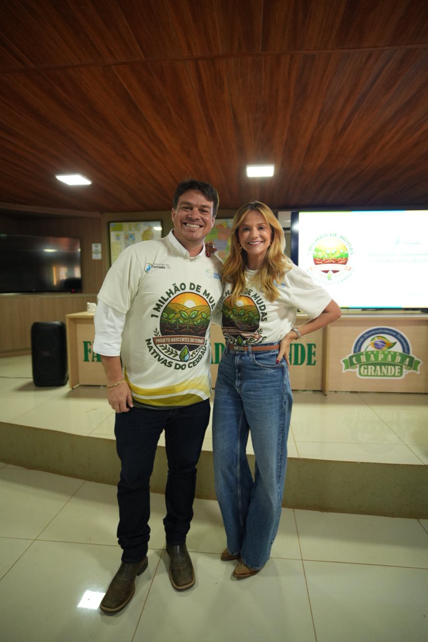 Instituto Ibramar e Fazenda Chapada Grande plantam muda simbólica que marca 1 milhão de árvores em ação de recuperação ambiental