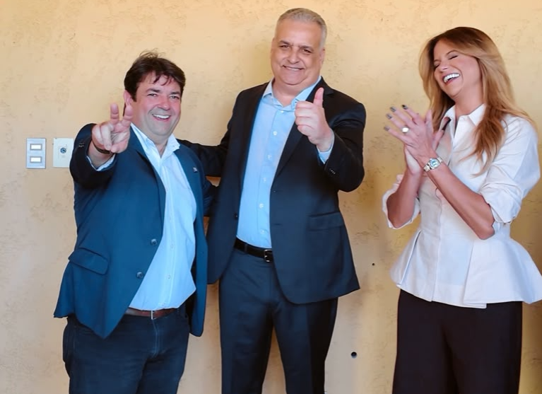 Pré-candidato ao Senado pelo Piauí, Tiago Junqueira cumpre agenda com Flávio Bolsonaro em Brasília